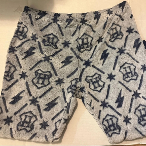 Wizarding World Womens Harry Potter Fleece Jogger Lounge Pants - Picture 2 of 8